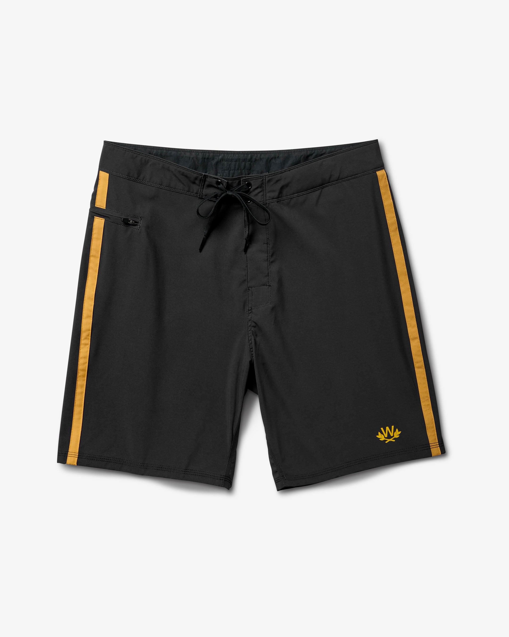 Black / Gold Stripe